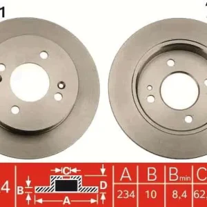 Tylko dziś TARCZA HAM. KIA T. PICANTO