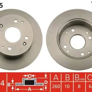 Dostępne od ręki TARCZA HAM. HONDA T. ACCORD