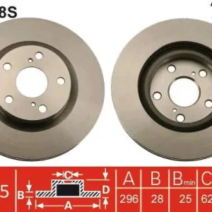TARCZA HAM. TOYOTA P. RAV4 06-/12-/AURIS HYBRID 10-/CAMRY 06 Sprawdź teraz