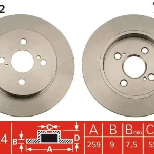 TARCZA HAM. TOYOTA T. YARIS Oferta