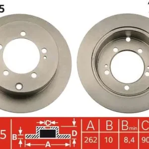 TARCZA HAM. MITSUBISHI T. OUTLANDER/LANCER 03- Promocja