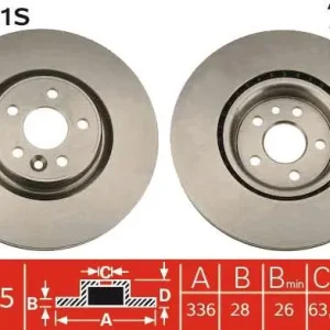 TARCZA HAM. VOLVO P. S60/S80/V60/V70/XC70 1,5-4,4 06- Hit sprzedaży