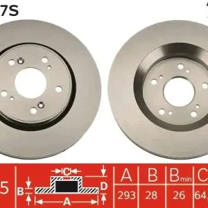 Darmowy zwrot TARCZA HAM. HONDA P. CR-V 07-/12-