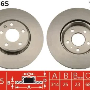 Zamów teraz TARCZA HAM. VW P. A4/A5 07-