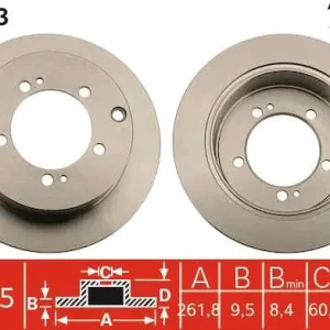 TARCZA HAM. MITSUBISHI T. Premium