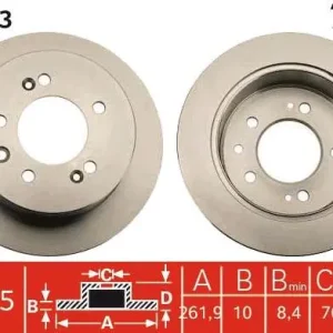 Dostępne od ręki TARCZA HAM. HYUNDAI ELANTRA (XD),ELANTRA SALOON,ELANTRA SALO
