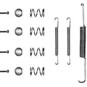 Ekspresowa dostawa SPRĘŻYNKI SZCZĘK HAMULC. OPEL,VAUXHALL ASCONA A (81_, 86_, 8
