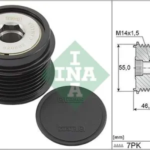 Niska cena KOŁO PASOWE ALTERNATORA TOYOTA 2,4VVTI RAV-4