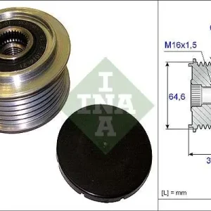 KOŁO PASOWE ALTERNATORA VW Zniżka