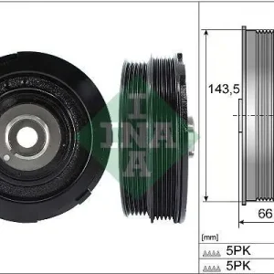 KOŁO PASOWE WAŁU KORBOWEGO BMW Oferta limitowana