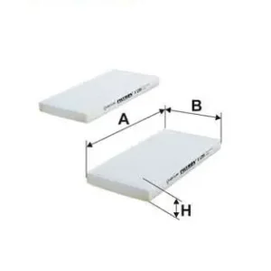 Ostatnie sztuki FILTR KABINOWY /KPL. 2 SZT./ HYUNDAI TUCSON, KIA SORENTO, SP