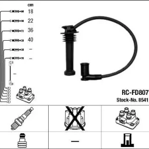 PRZEWODY WYS. NAP. FORD FOCUS Dostępne od ręki