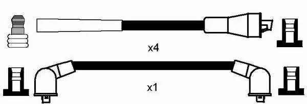 Hit cenowy PRZEWODY WYS. NAP. KPL. RC-FD824 1,6,2,0