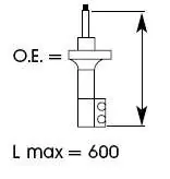 Dostępne od ręki AMORTYZATOR TOYOTA RAV 4 PRZEDNI LEWY